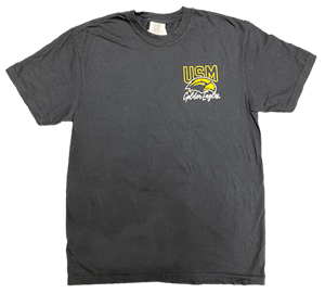 Comfort Colors USM Golden Eagles Script Short Sleeve Tee