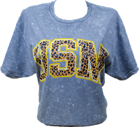 Gameday Couture USM Arch Leopard Print Short Sleeve Tee