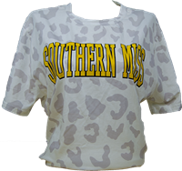 Gameday Couture Southern Miss Leopard Print Short Sleeve Tee