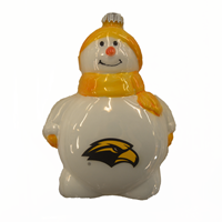 RFSJ Glass Snowman Ornament