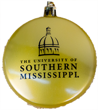 USM Seal Gold Ornament