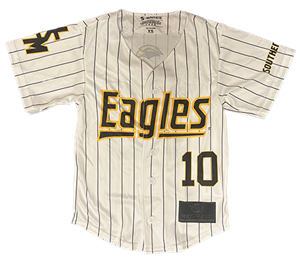Youth Eagles Pinstriped Baseball Jersey