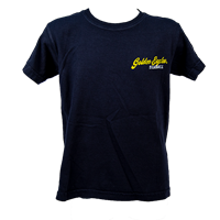 Comfort Colors Golden Eagles Baseball Print Short Sleeve Tee