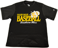 Badger golden Eagles Baseball USM Stacked Short Sleeve Tee