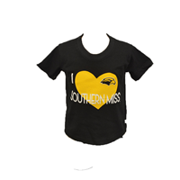 Third Street I Love Southern Miss Short Sleeve Tee